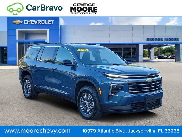 Certified 2026 Chevrolet Traverse LT