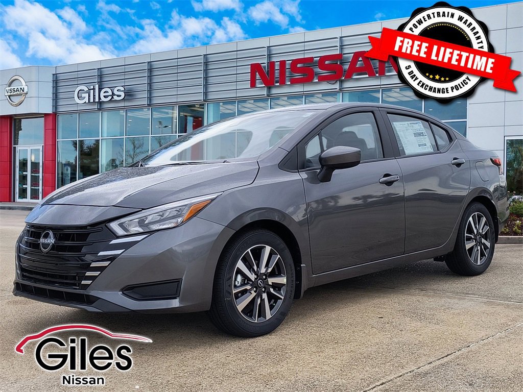 New 2025 Nissan Versa SV w/ Trunk Package