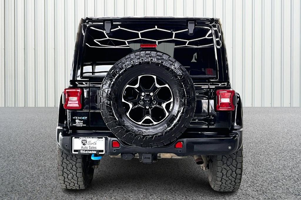 Used 2021 Jeep Wrangler Unlimited Rubicon 4xe w/ Dual Top Group image 5