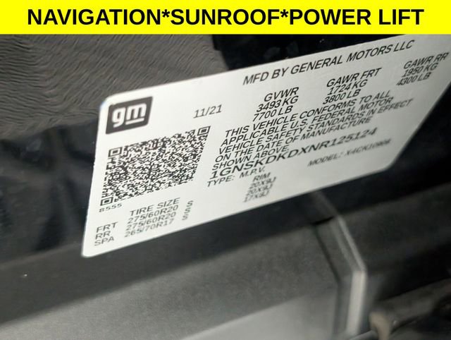 Used 2022 Chevrolet Suburban Z71 w/ Luxury Package image 39