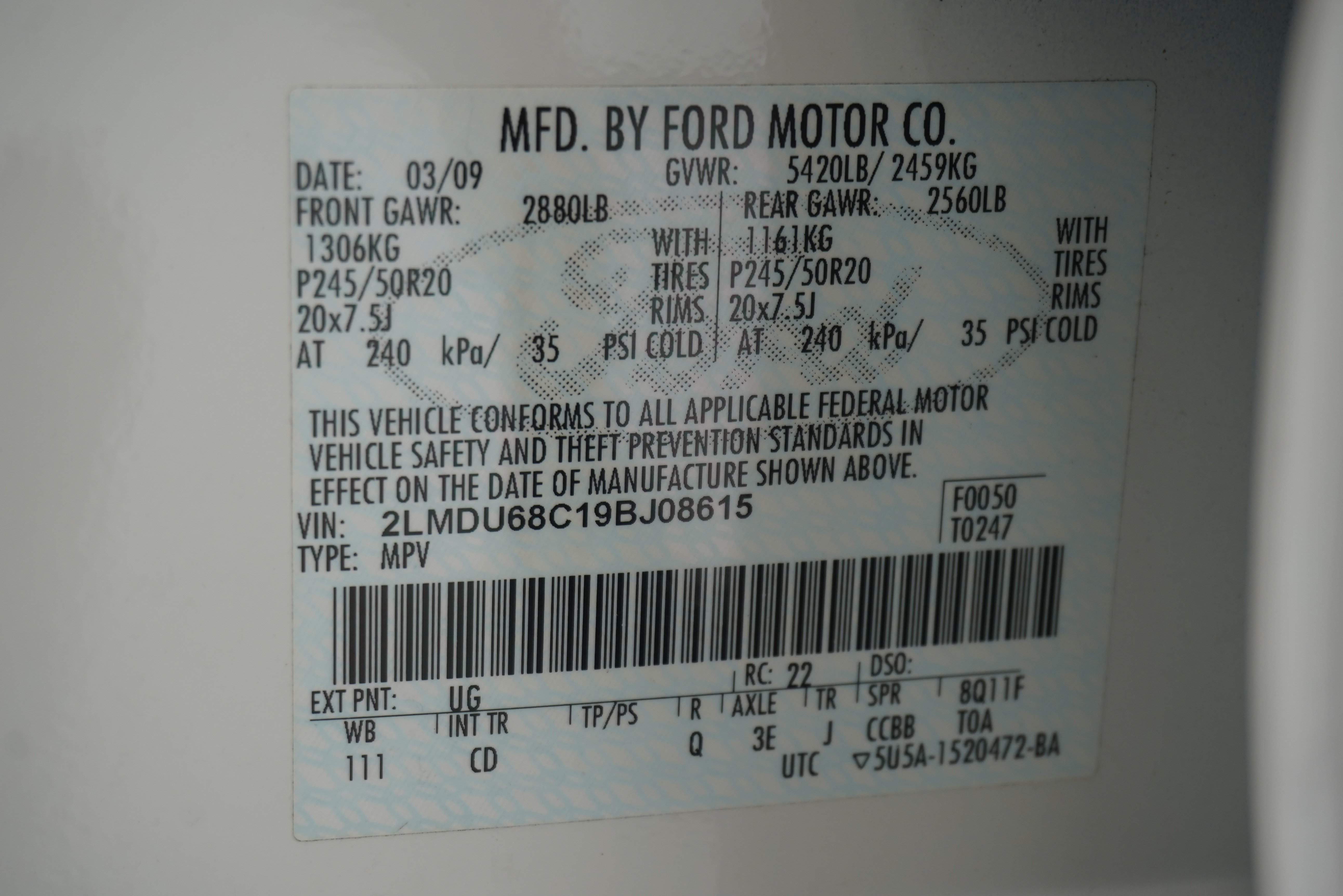 Used 2009 Lincoln MKX 2WD image 37
