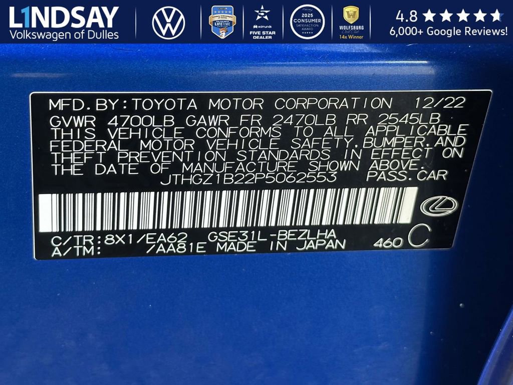 Used 2023 Lexus IS 350 F Sport image 25