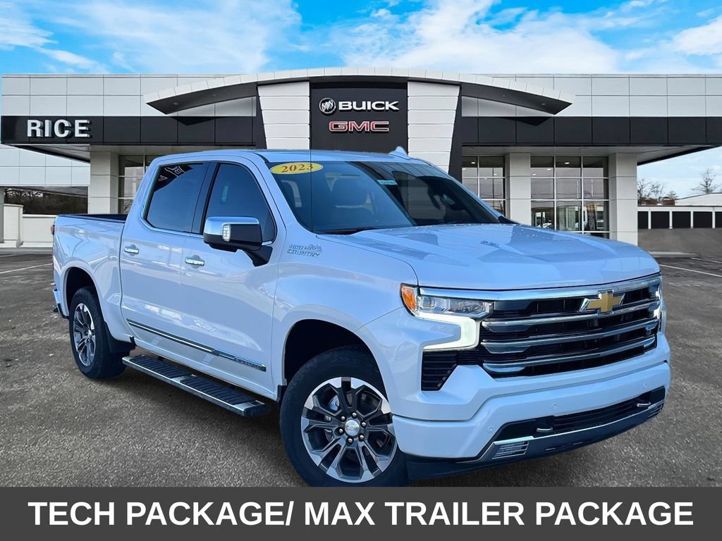 Used 2023 Chevrolet Silverado 1500 High Country w/ Technology Package AWD/4WD image 1