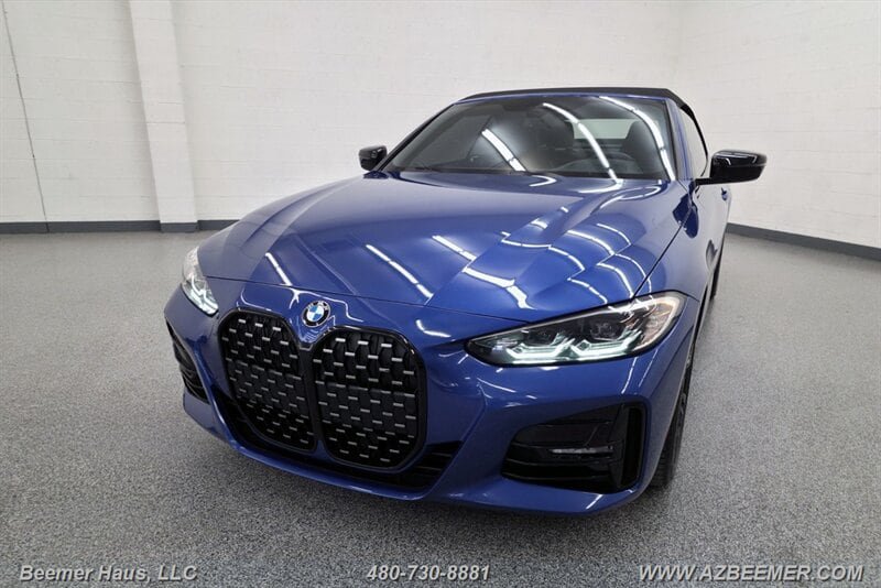 Used 2021 BMW 430i Convertible w/ M Sport Package RWD image 1