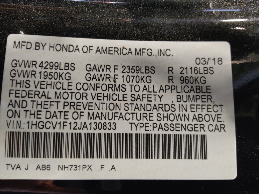 Used 2018 Honda Accord LX image 33