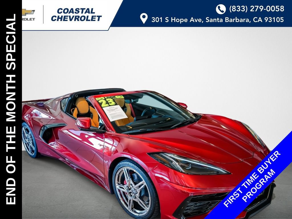 Used 2023 Chevrolet Corvette Stingray Preferred Cpe w/ 2LT RWD image 1