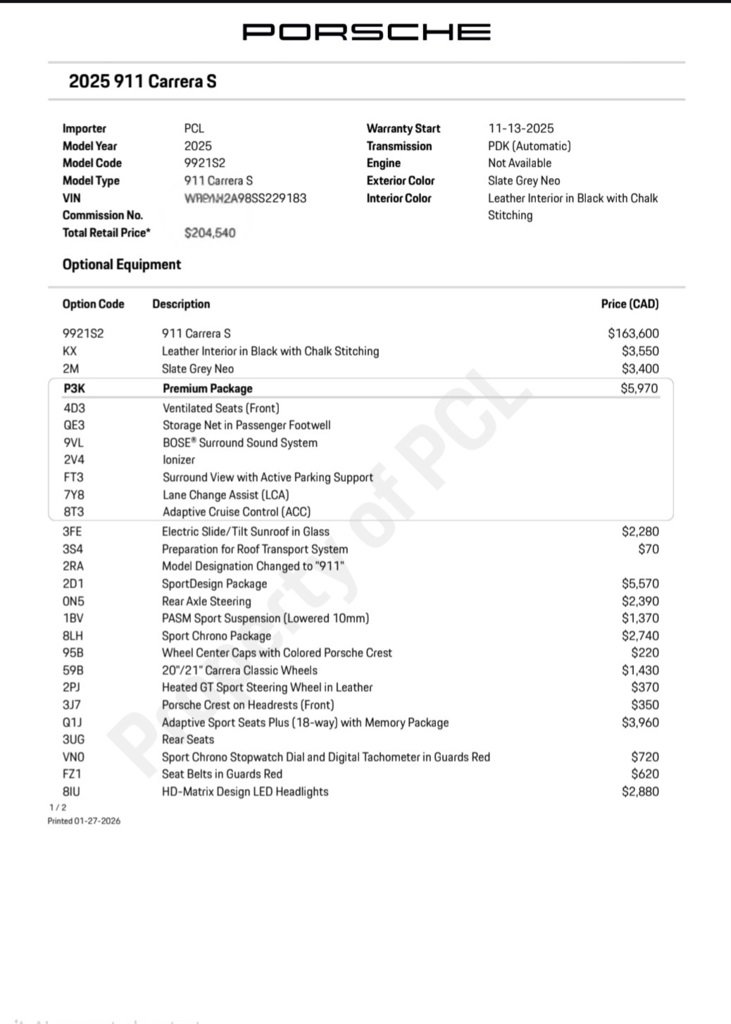 Used 2025 Porsche 911 Carrera S image 39