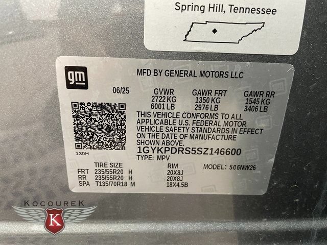 Used 2025 Cadillac XT6 Premium Luxury w/ LPO, Floor Liner Package AWD/4WD image 28