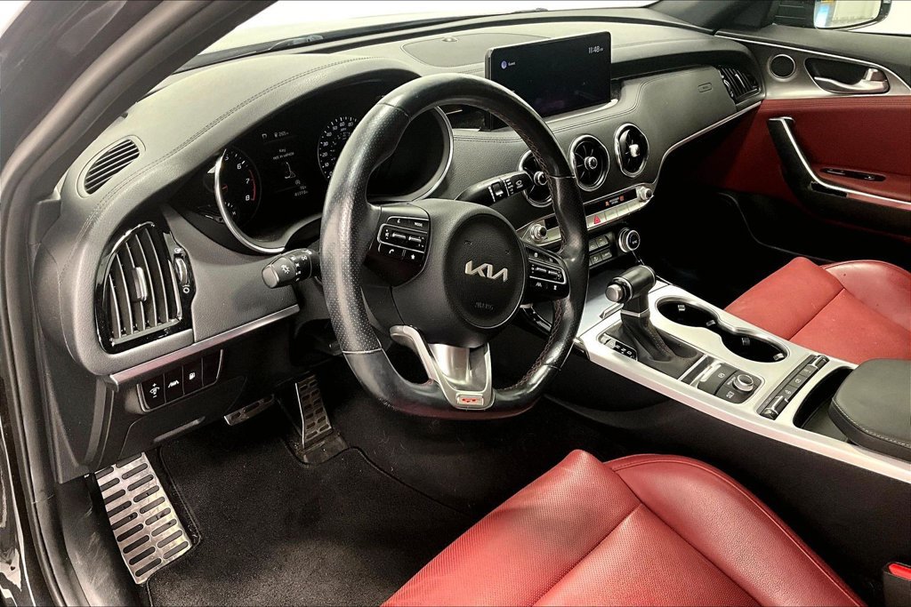 Used 2022 Kia Stinger GT1 w/ Red Interior Color Package AWD/4WD image 12