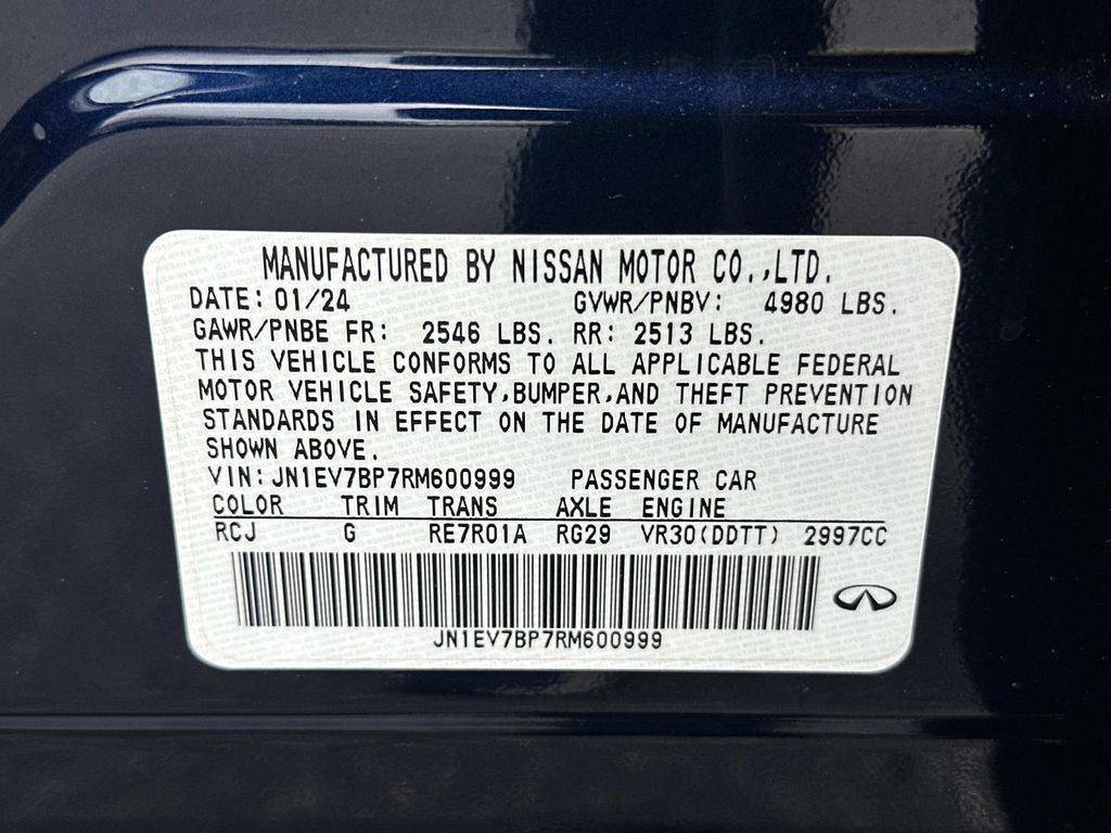 Used 2024 INFINITI Q50 Luxe w/ Cargo Package RWD image 43