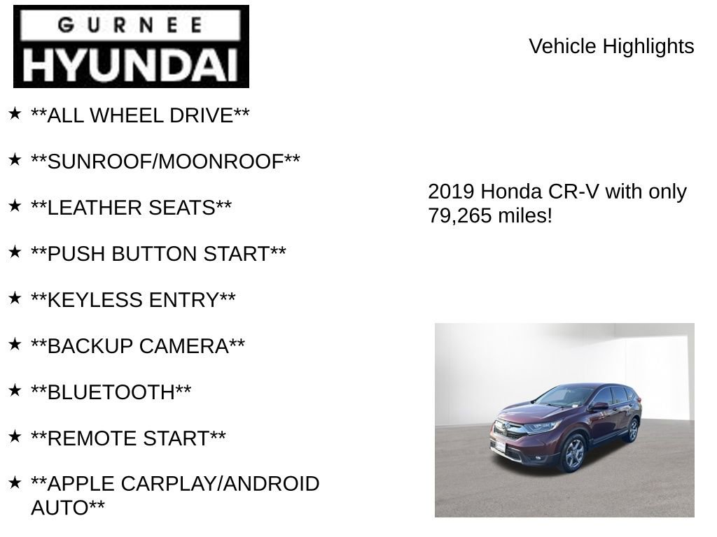 Used 2019 Honda CR-V EX-L image 7