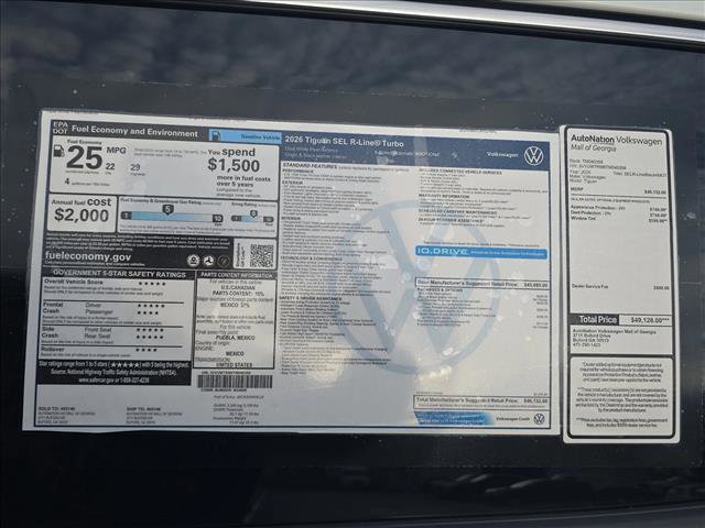 New 2026 Volkswagen Tiguan SEL R-Line image 21