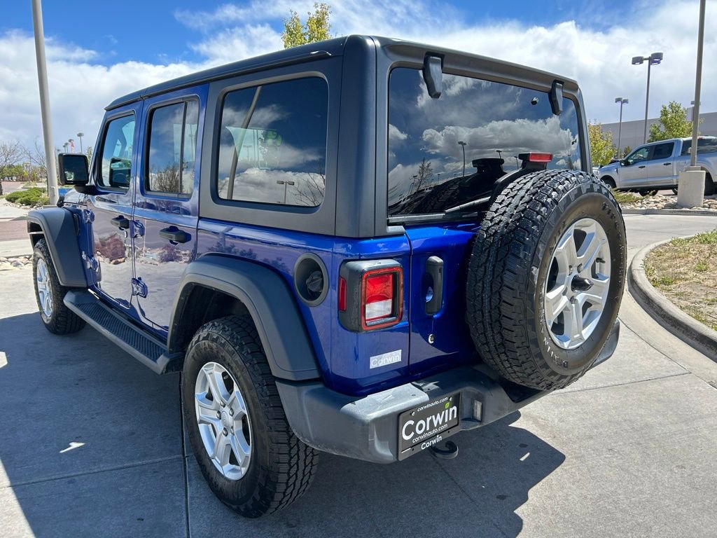 Used 2019 Jeep Wrangler Unlimited Sport S AWD/4WD image 6
