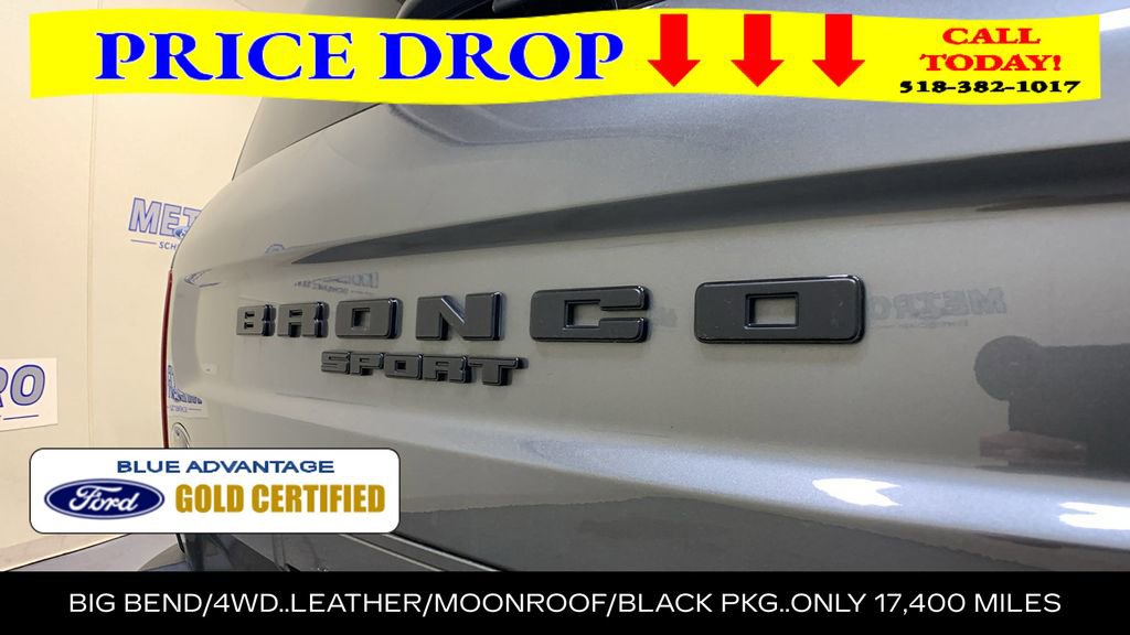 Certified 2024 Ford Bronco Sport Big Bend w/ Convenience Package image 16