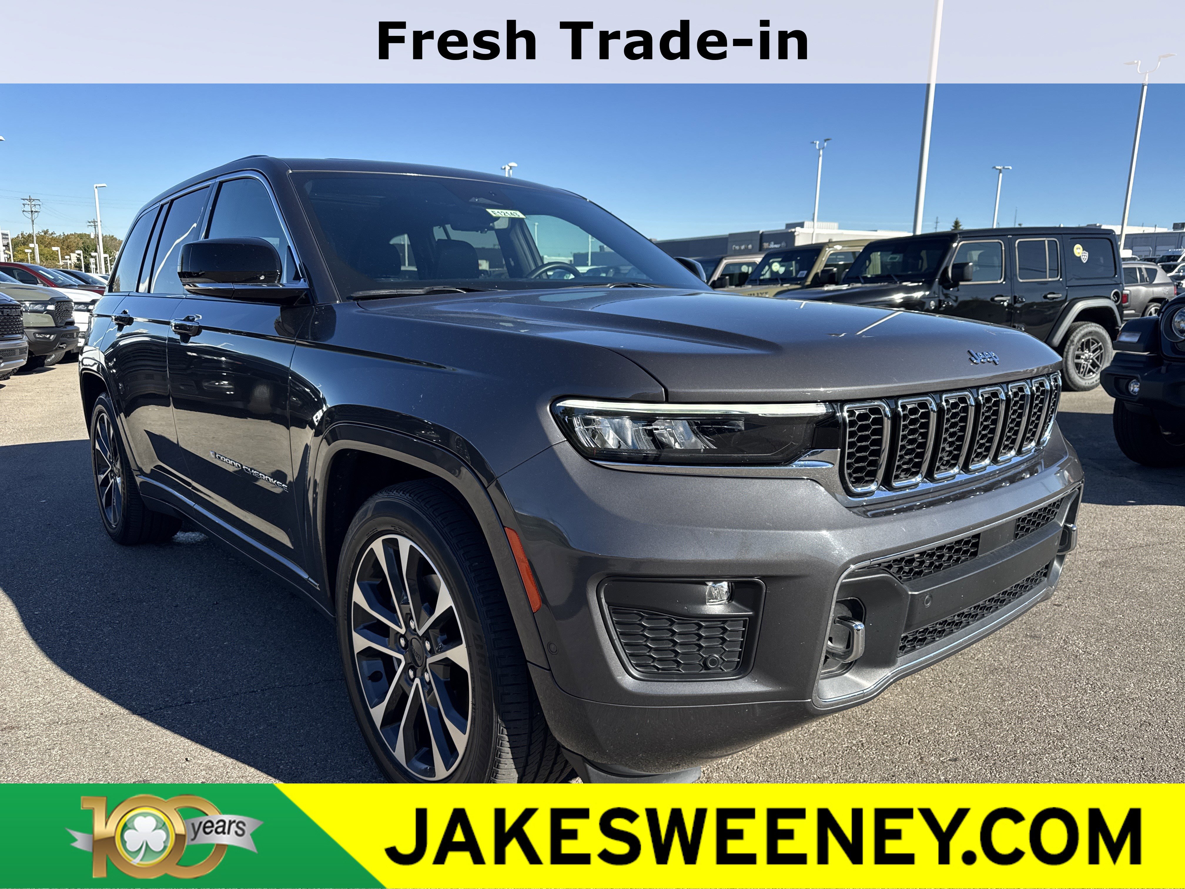 Used 2022 Jeep Grand Cherokee Overland w/ Luxury Tech Group IV