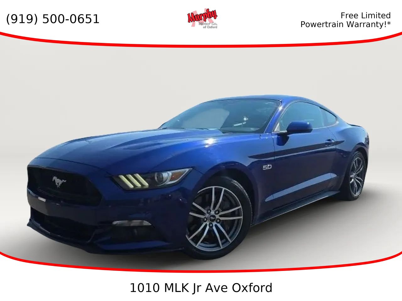 Used 2016 Ford Mustang GT RWD image 1