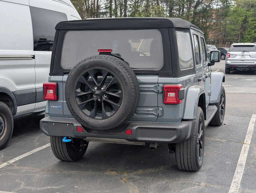 Used 2024 Jeep Wrangler Unlimited Sahara w/ Technology Group image 3