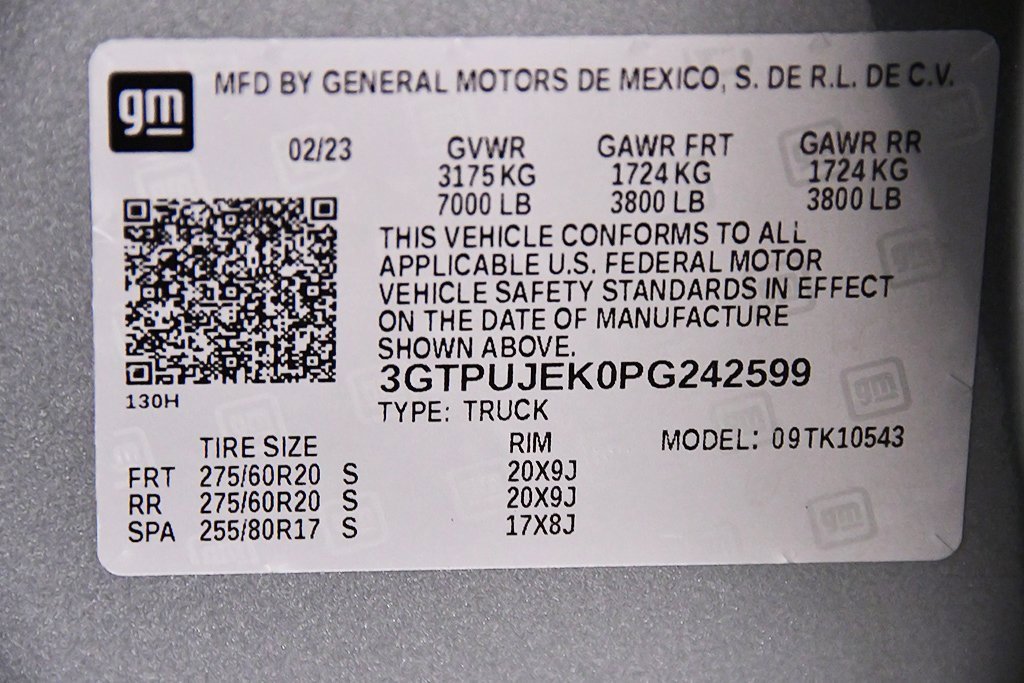 Used 2023 GMC Sierra 1500 Elevation image 17