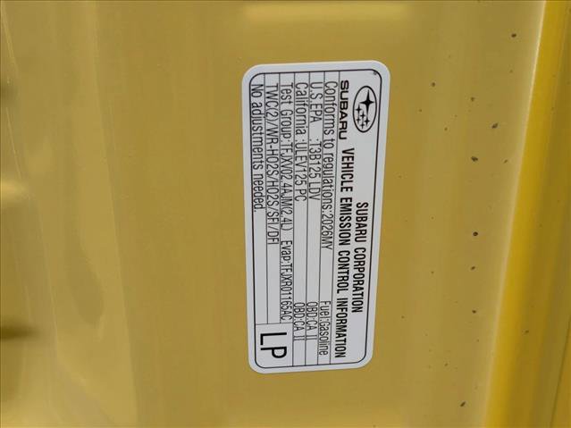 New 2026 Subaru BRZ Series.Yellow image 15