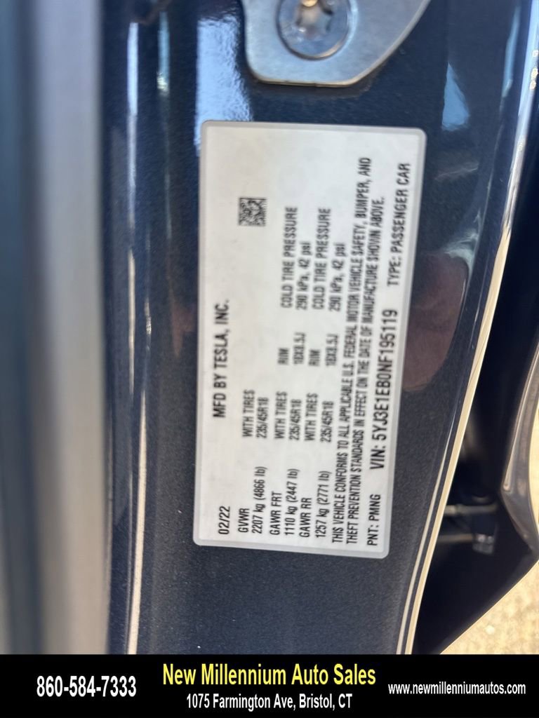 Used 2022 Tesla Model 3 Long Range image 27