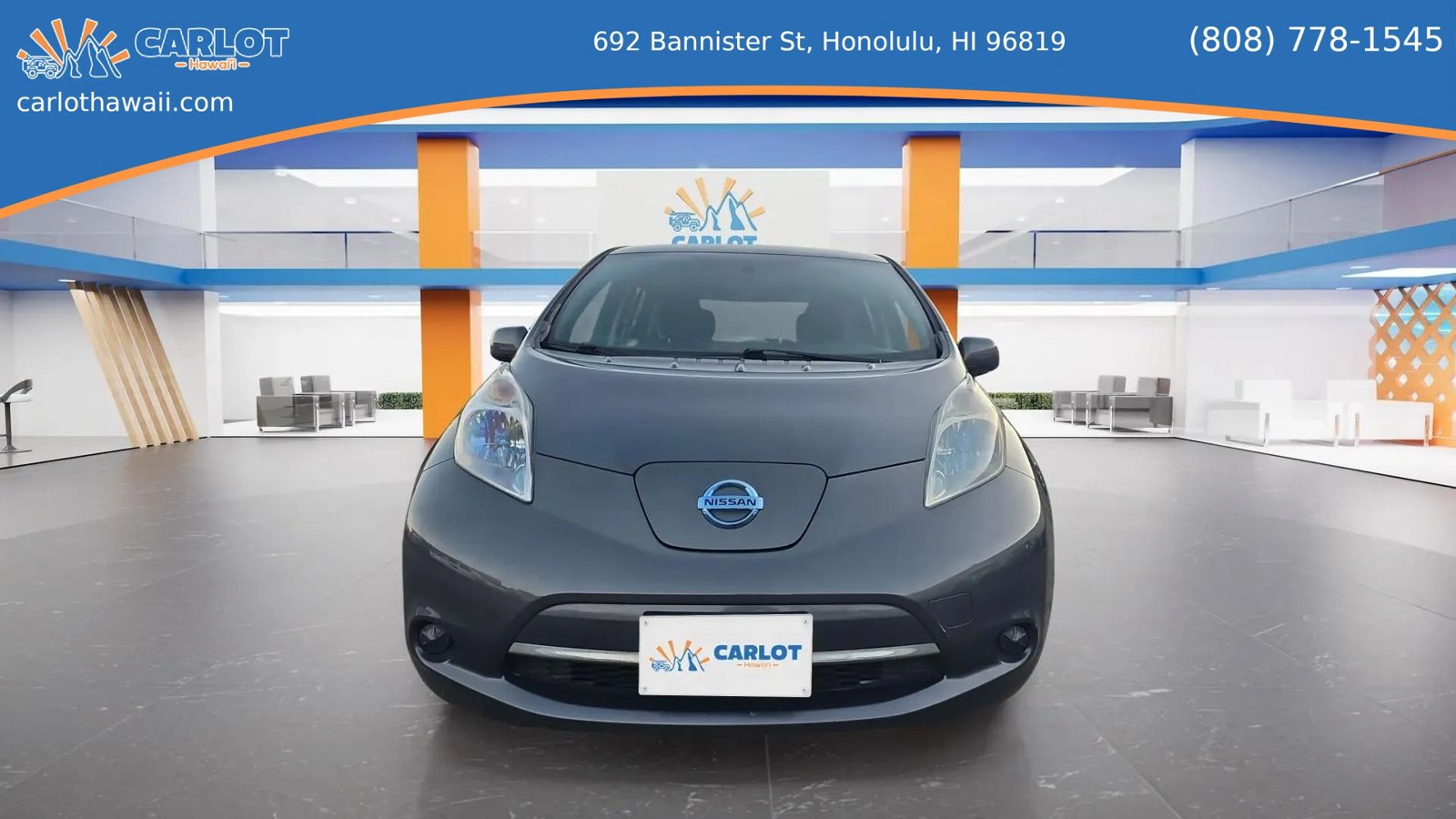 Used 2015 Nissan Leaf SL w/ Premium Package FWD image 2