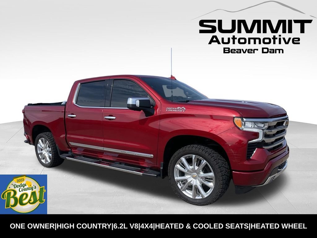 Used 2023 Chevrolet Silverado 1500 High Country w/ Technology Package AWD/4WD image 1