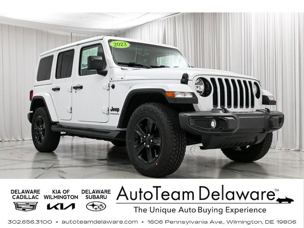 Used 2023 Jeep Wrangler Unlimited Sahara image 1