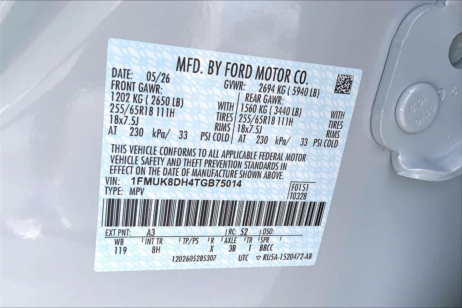 New 2026 Ford Explorer Active AWD/4WD image 18
