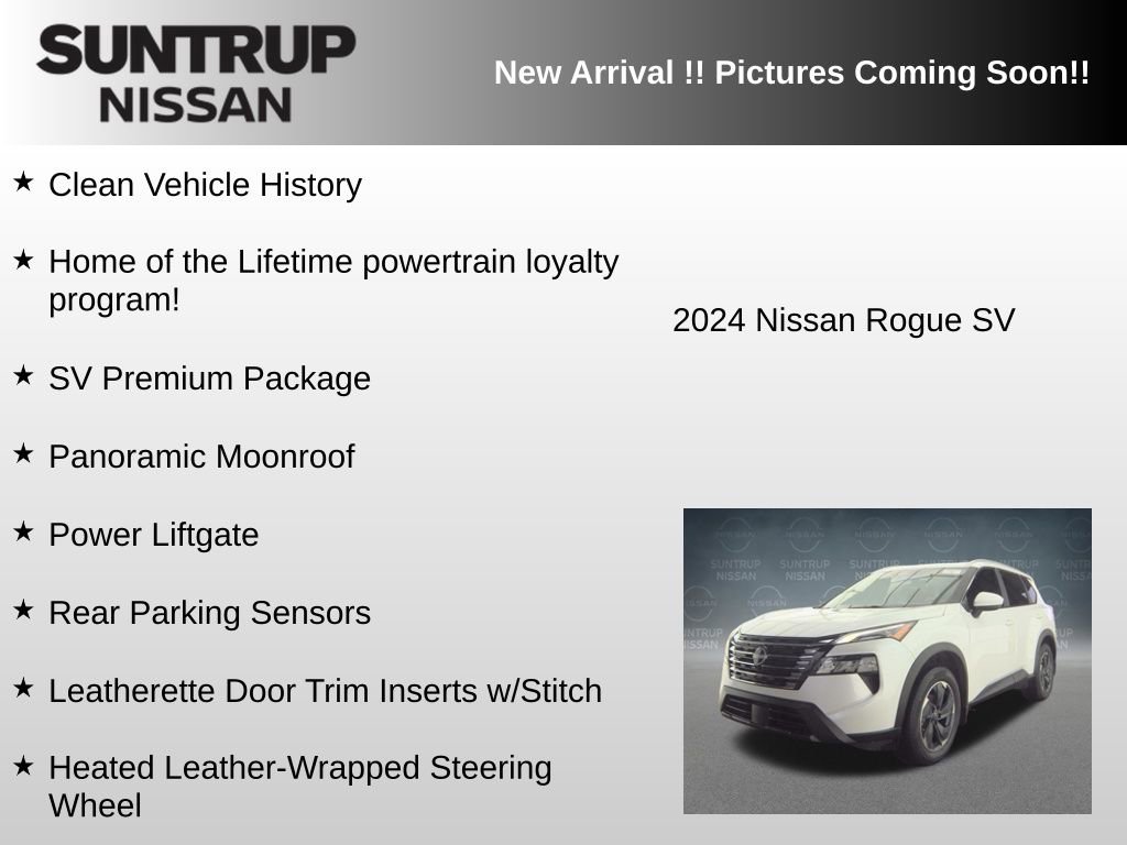 Used 2024 Nissan Rogue SV w/ SV Premium Package image 6