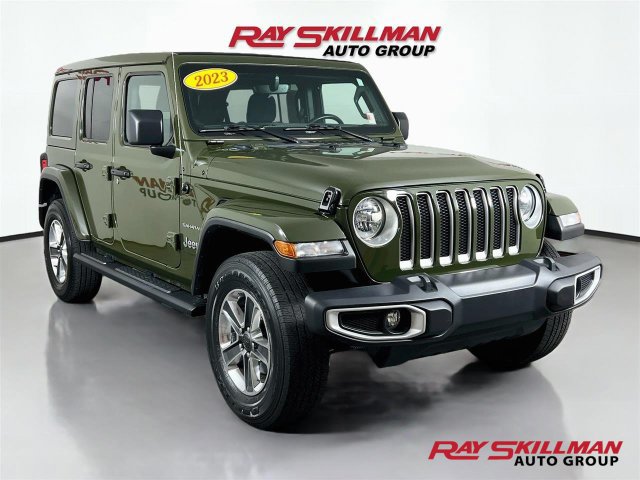 Used 2023 Jeep Wrangler Unlimited Sahara w/ Cold Weather Group