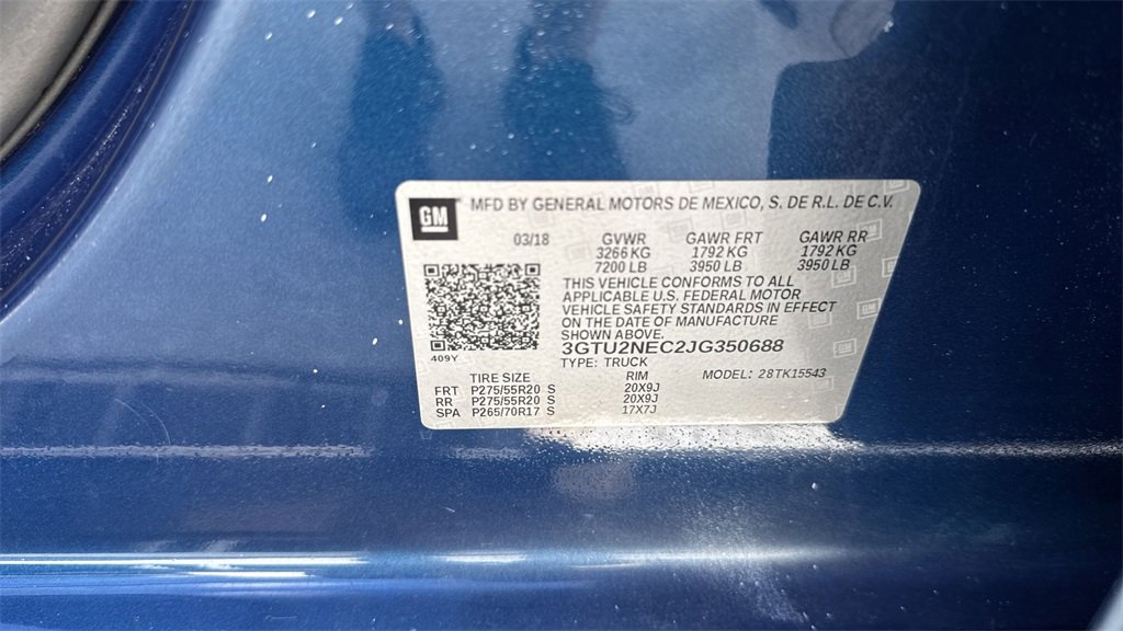 Used 2018 GMC Sierra 1500 SLT image 59