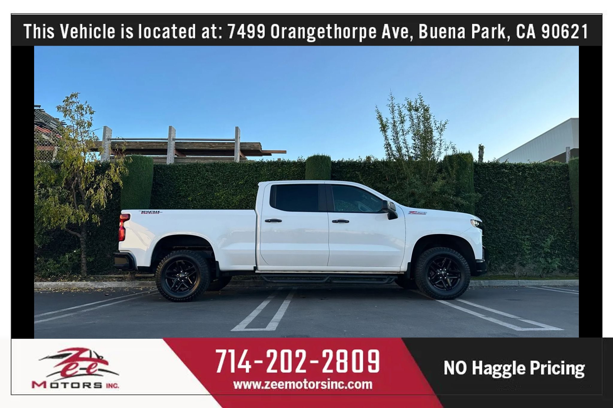 Used 2019 Chevrolet Silverado 1500 LT Trail Boss w/ Convenience Package AWD/4WD image 6