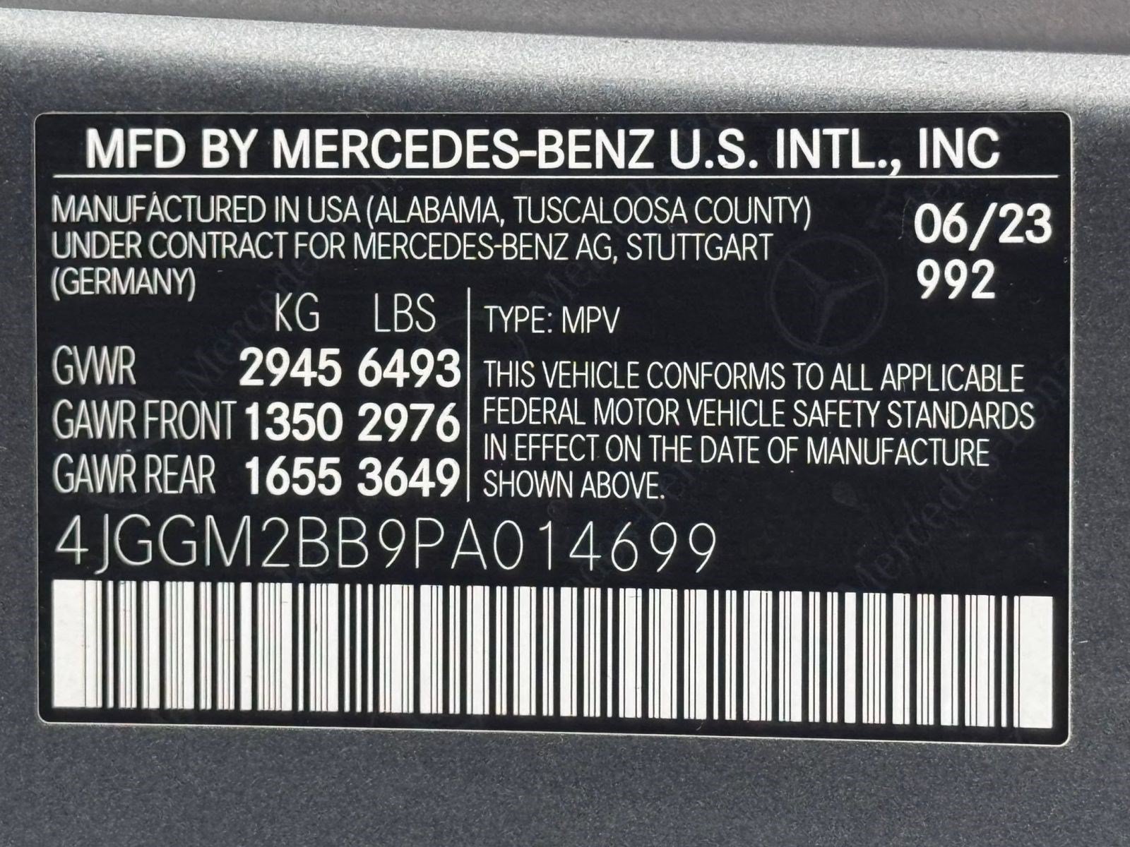 Used 2023 Mercedes-Benz EQE 350+ SUV image 24