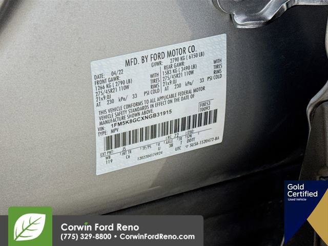 Used 2022 Ford Explorer ST w/ Equipment Group 401A image 39