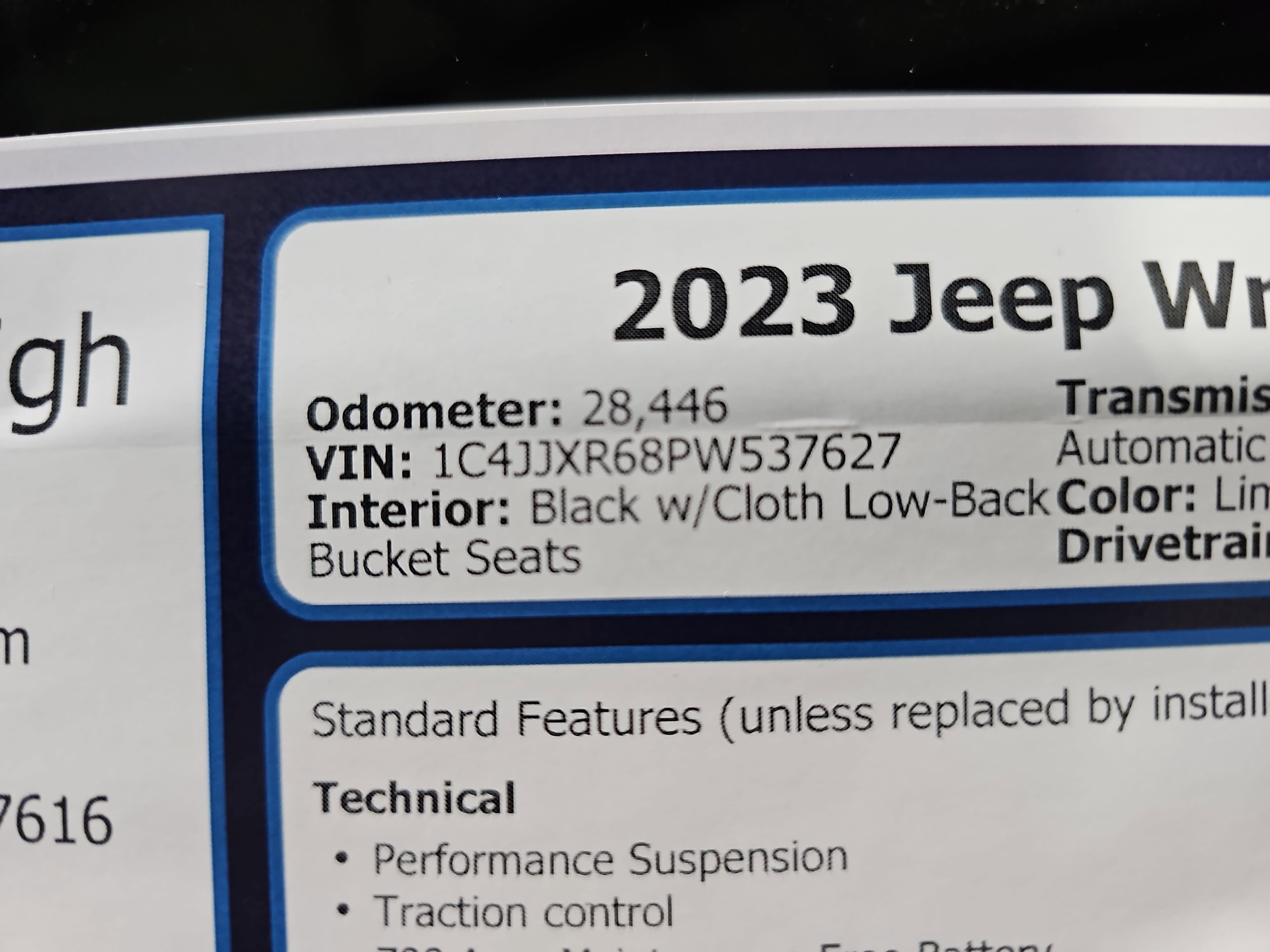 Used 2023 Jeep Wrangler Unlimited Rubicon 4xe w/ Safety Group image 36