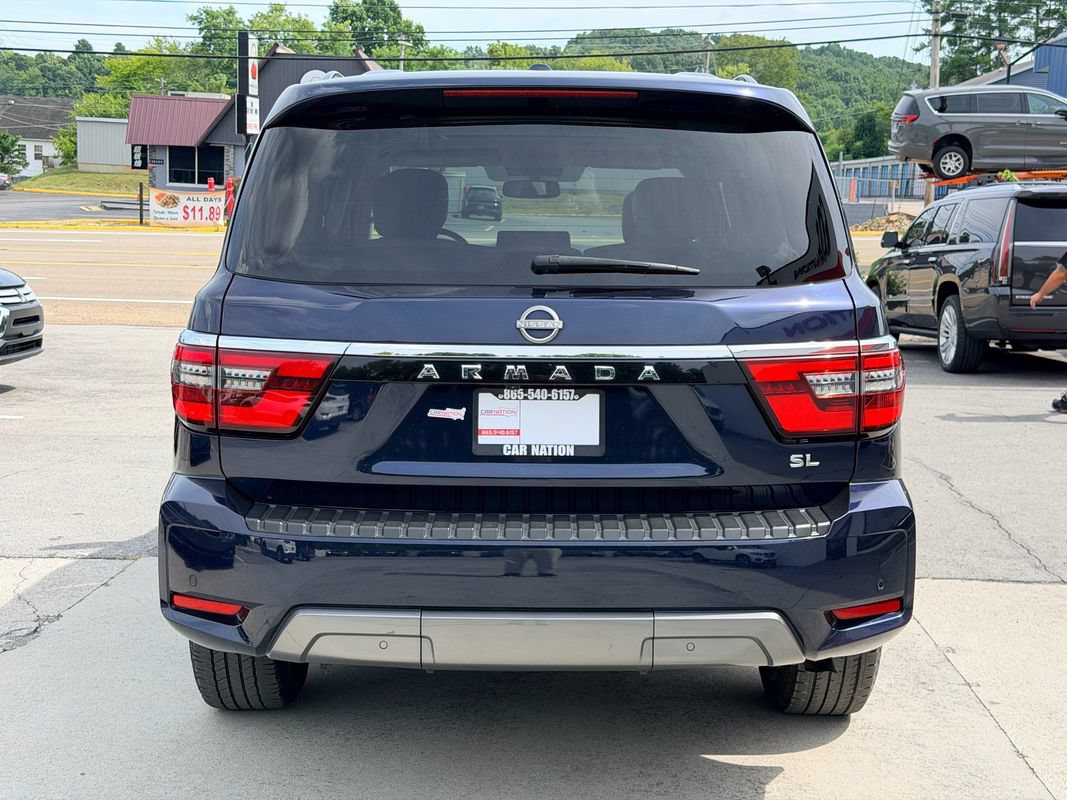 Used 2021 Nissan Armada SL w/ Captain's Chairs Package RWD image 5
