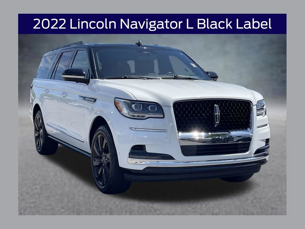 Used 2022 Lincoln Navigator L Black Label AWD/4WD image 1