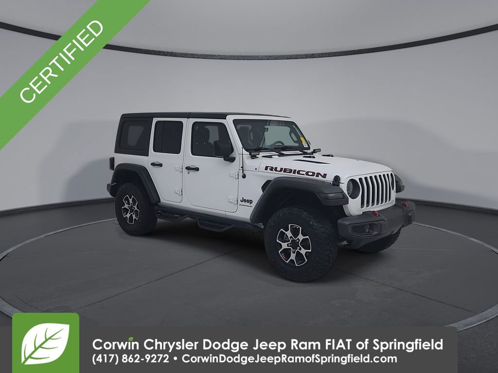 Certified 2023 Jeep Wrangler Unlimited Rubicon w/ Safety Group AWD/4WD image 3