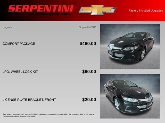 Used 2017 Chevrolet Volt LT w/ Comfort Package image 4