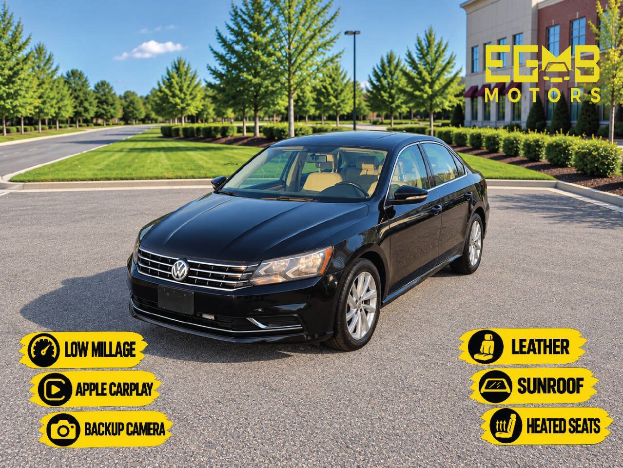 Used 2018 Volkswagen Passat 2.0T SE FWD image 1
