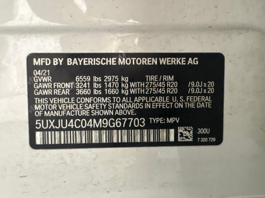 Used 2021 BMW X5 M50i w/ Premium Package AWD/4WD image 35
