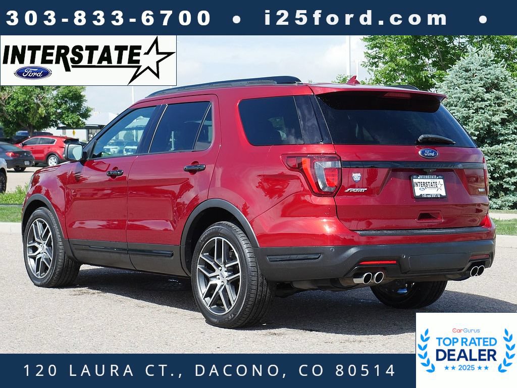 Used 2019 Ford Explorer Sport w/ Equipment Group 401A AWD/4WD image 3