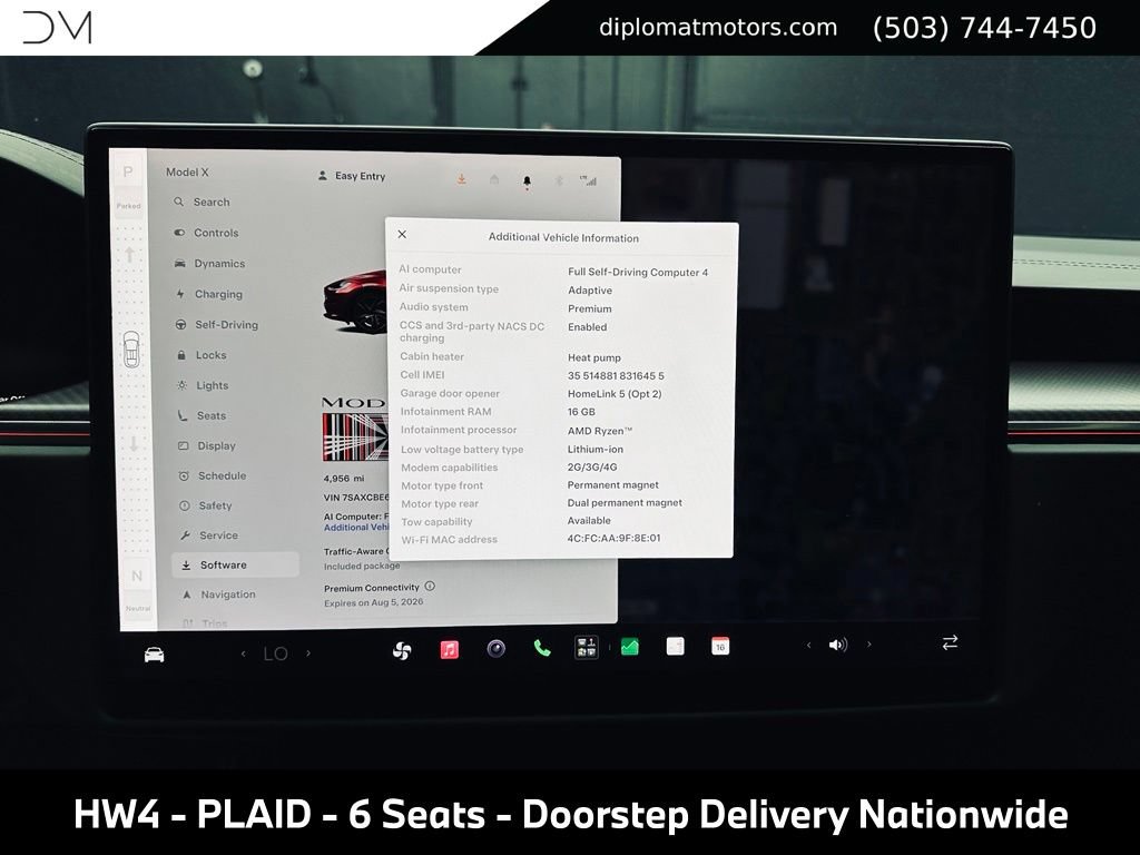 Used 2026 Tesla Model X Plaid AWD/4WD image 37