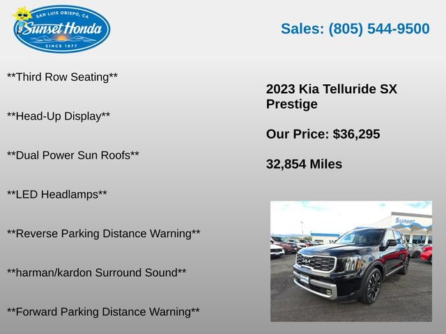 Used 2023 Kia Telluride SX Prestige AWD/4WD image 19