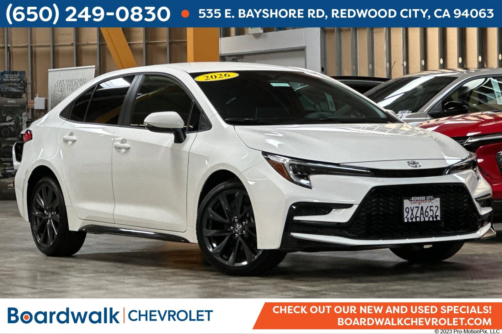 Used 2026 Toyota Corolla SE w/ SE Premium Package FWD image 1