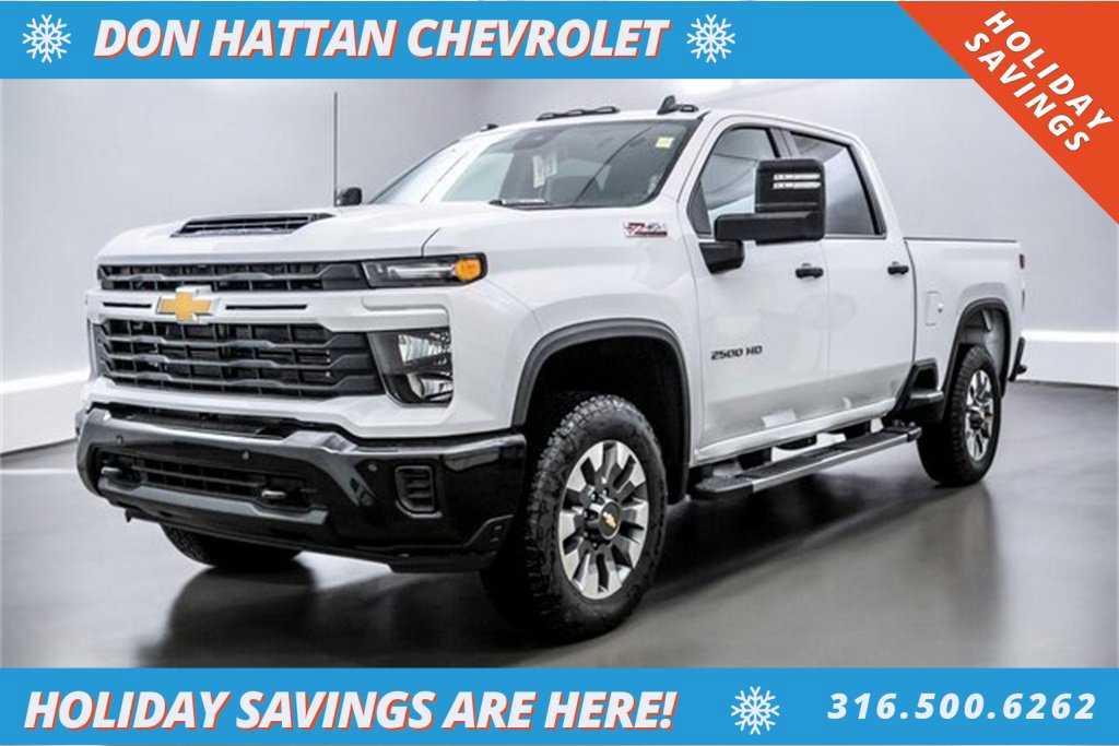 New 2025 Chevrolet Silverado 2500 Custom w/ Custom Value Package