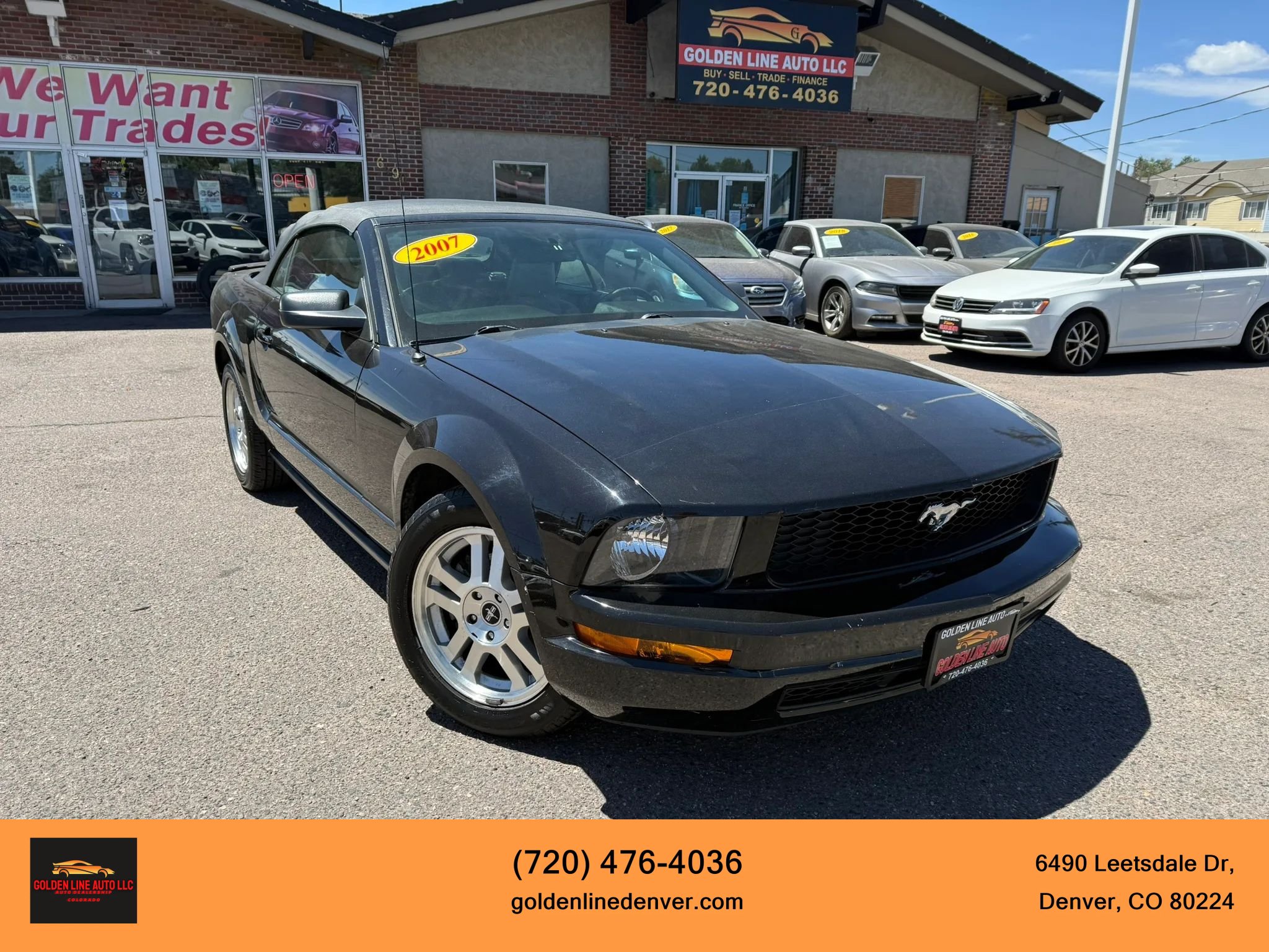 Used 2007 Ford Mustang Convertible