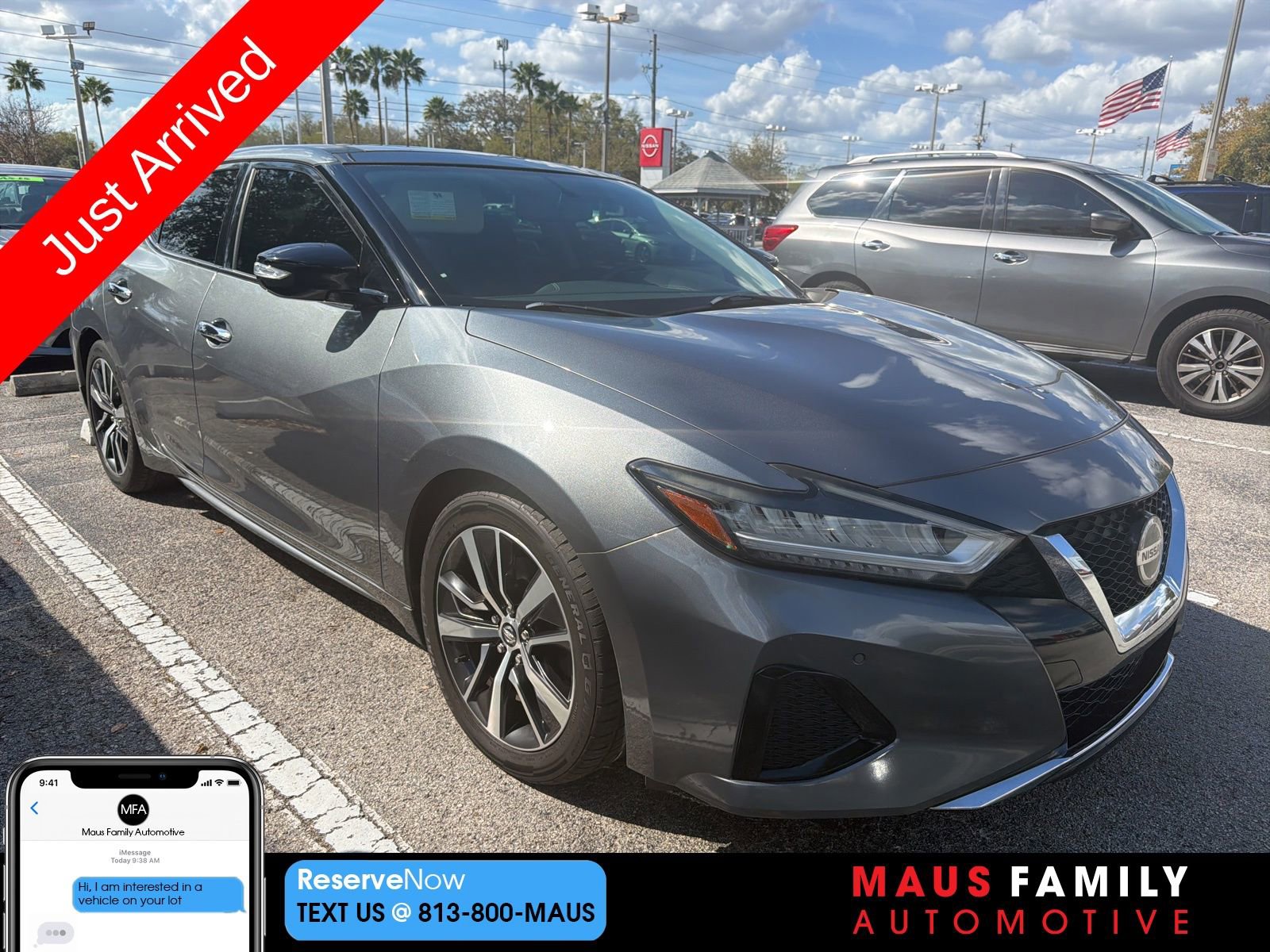 Used 2019 Nissan Maxima 3.5 SL w/ Floor Mat Group image 1