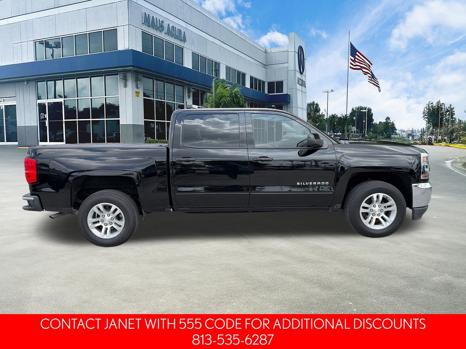 Used 2017 Chevrolet Silverado 1500 LT w/ All Star Edition RWD image 3