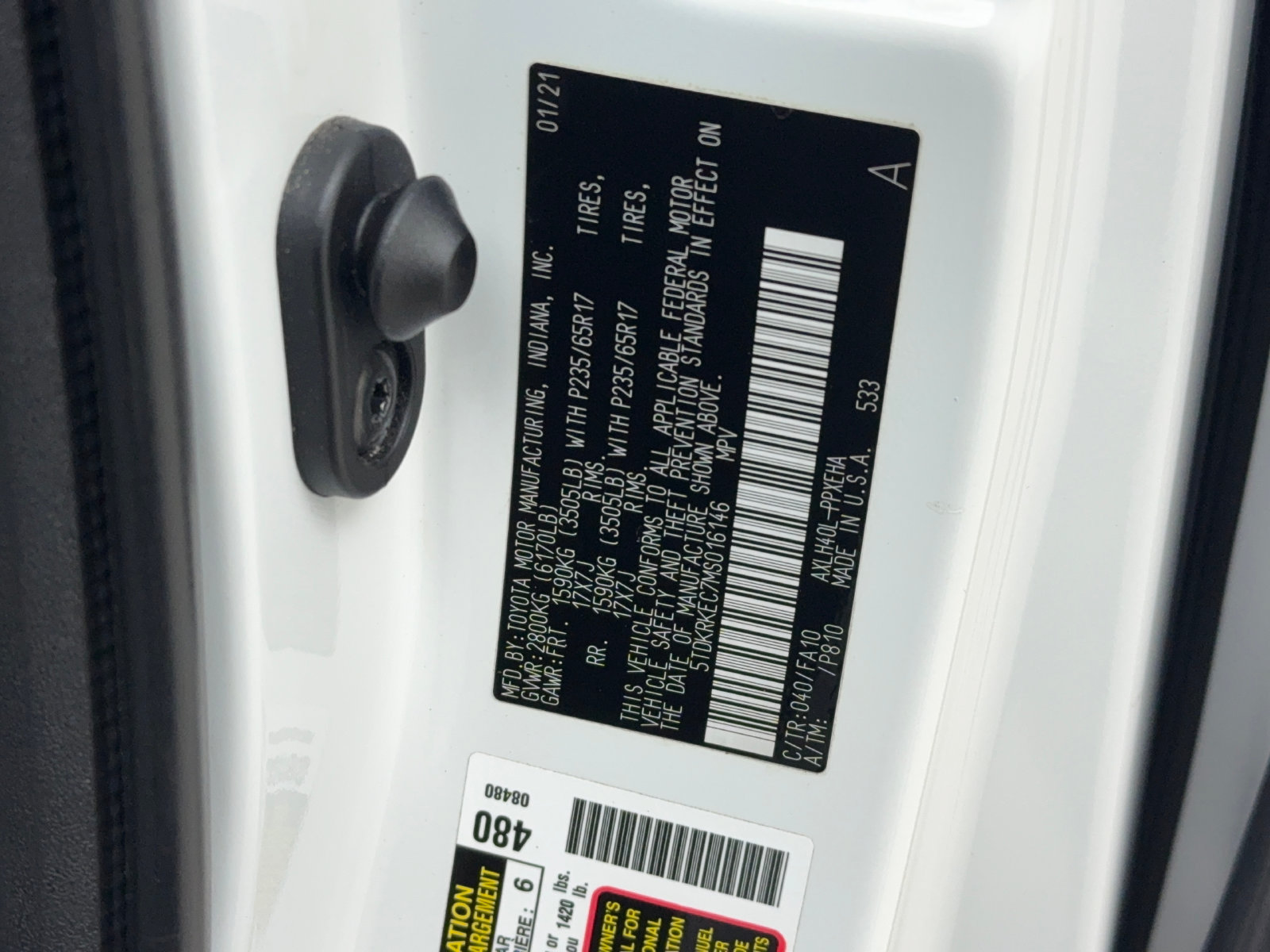 Used 2021 Toyota Sienna LE FWD image 55